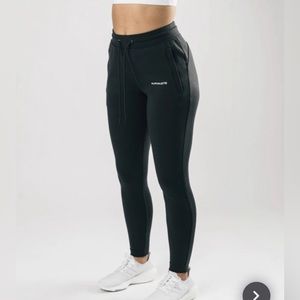 NWT WOMEN'S ALPHALETE CORE BLACK JOGGERS VARIOUS SIZES S,M, & XL